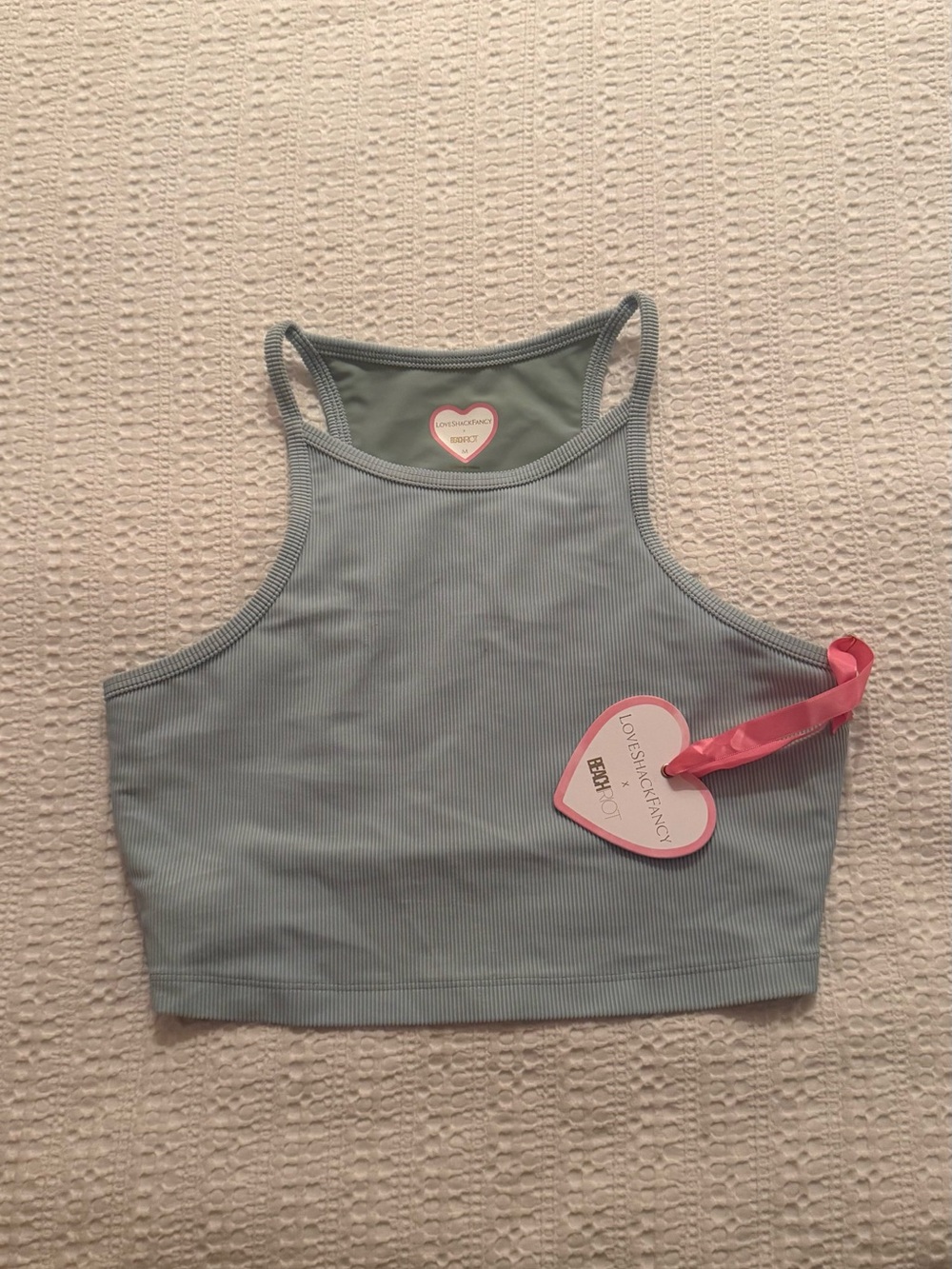 LoveShackFancy x Beach Riot Anna Crop Tank